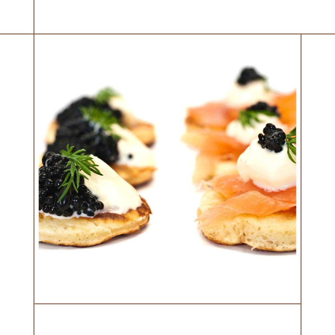 Blinis Para Caviar 30 pzs