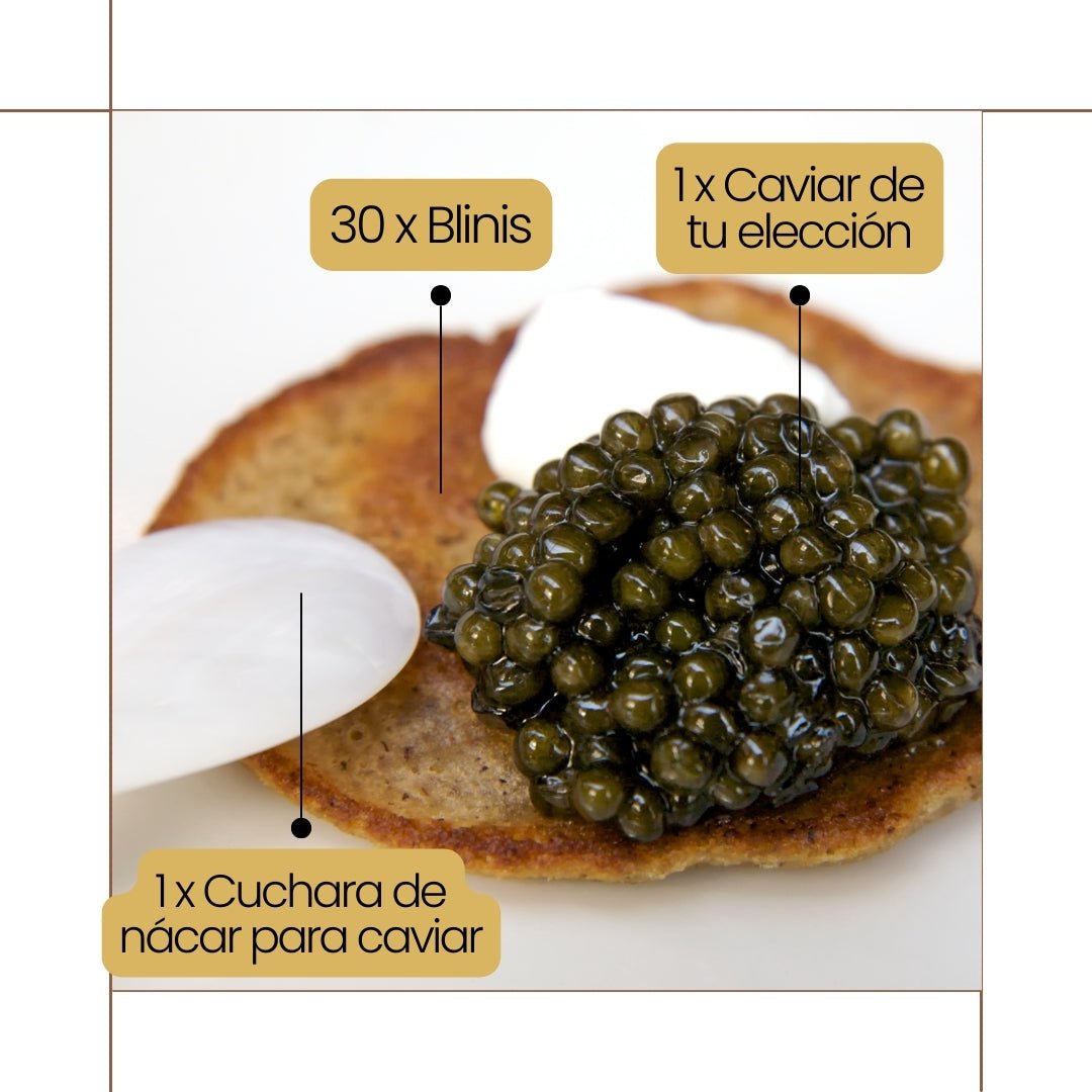 Caviar Starter Pack: Tu Introducción Perfecta al Mundo del Caviar